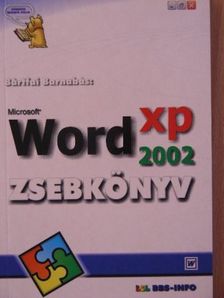 Bártfai Barnabás - Microsoft Word XP 2002 zsebkönyv [antikvár]