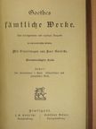 Johann Wolfgang von Goethe - Goethes sämtliche Werke 34. (gótbetűs) [antikvár]
