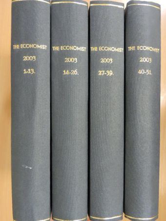 The Economist 2003 January-December I-IV. [antikvár]