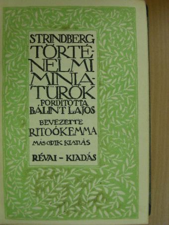 Strindberg - Történelmi miniatűrök [antikvár]
