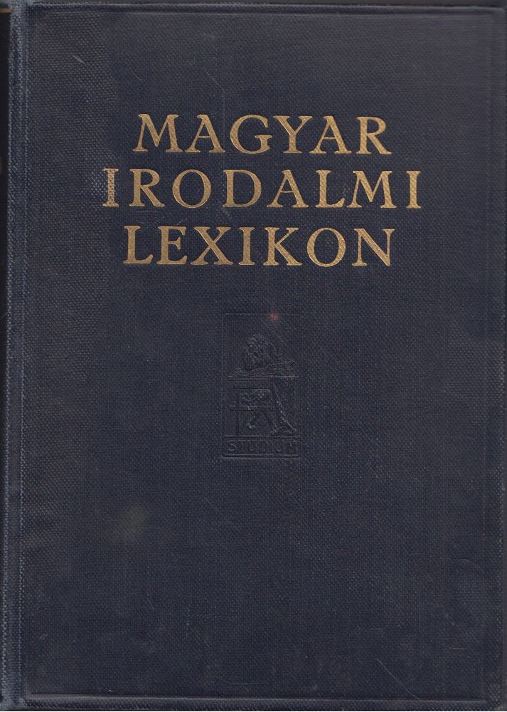 DR. VÁNYI FERENC - Magyar irodalmi lexikon [antikvár]