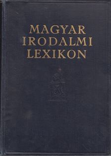 DR. VÁNYI FERENC - Magyar irodalmi lexikon [antikvár]