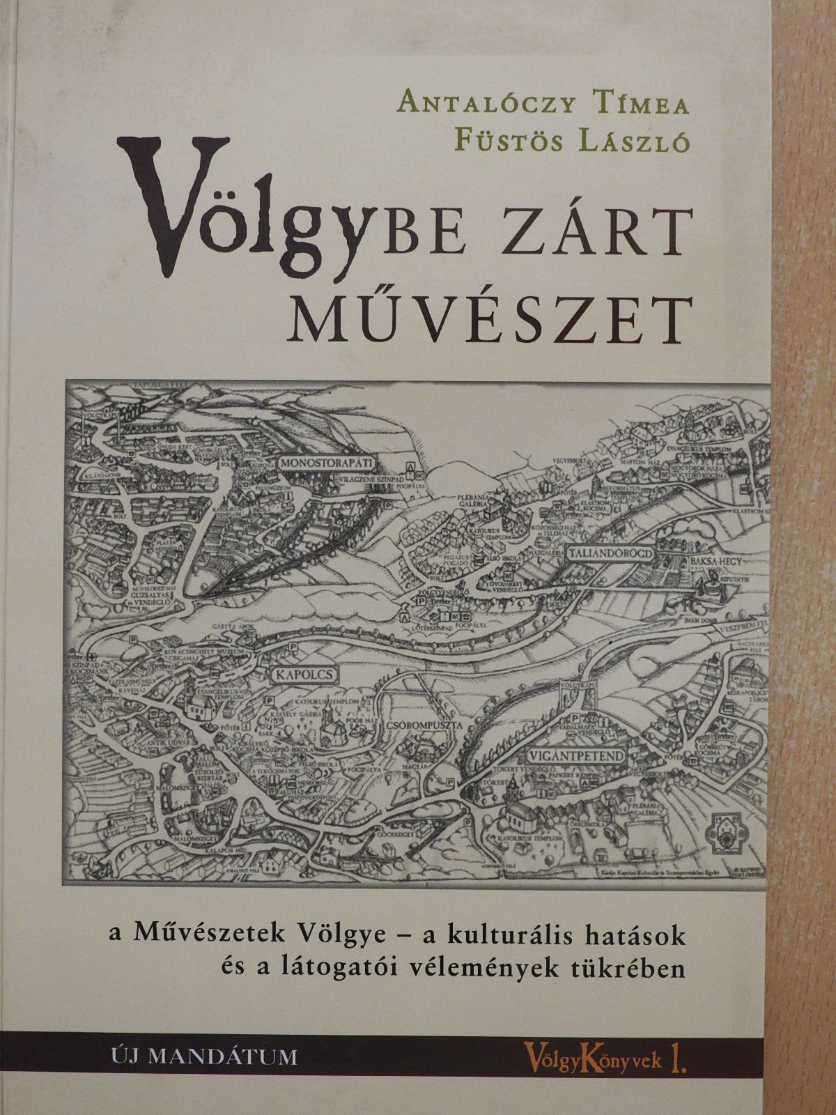 Antalóczy Tímea - Völgybe zárt művészet (dedikált példány) [antikvár]