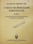 Alszeghy Zsolt - A magyar irodalom története II. [antikvár]