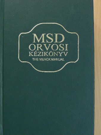 MSD Orvosi Kézikönyv [antikvár]