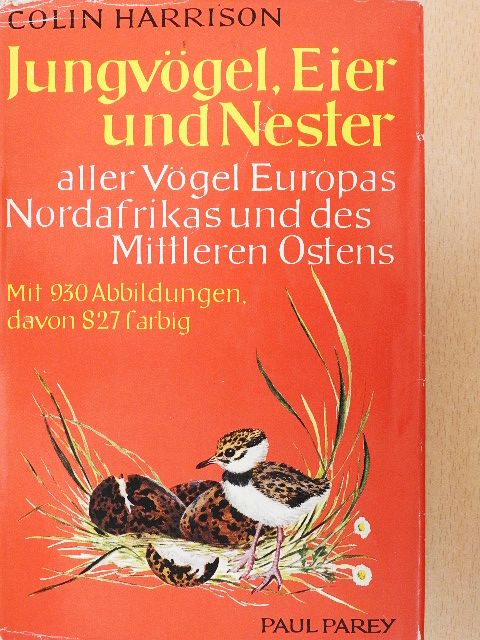 Colin Harrison - Jungvögel, Eier und Nester [antikvár]