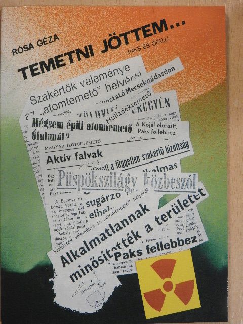 Rósa Géza - Temetni jöttem... [antikvár]