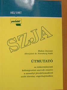Altorjainé Dr. Eisenberg Judit - Útmutató az önkormányzati költségvetési szervek részére a személyi jövedelemadóról szóló törvény végrehajtásához [antikvár]