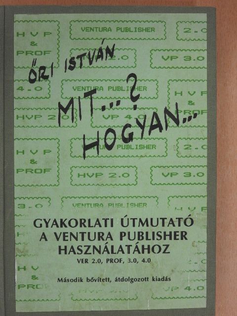Őri István - Mit...? Hogyan... [antikvár]