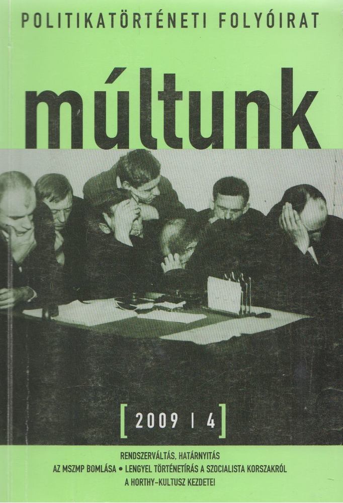 Egry Gábor - Múltunk 2009/4 [antikvár]