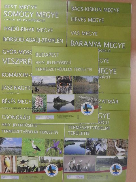 Magyarország helyi jelentőségű természetvédelmi területei 1-20. [antikvár]