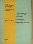 Csefkó Ferenc - Tanulmányok a területi kutatások módszertanából [antikvár]