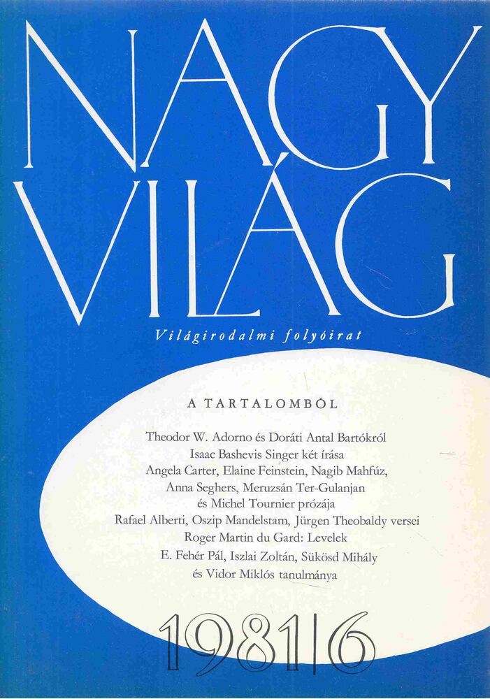 Kéry László (főszerk.) - Nagyvilág 1981/6 [antikvár]