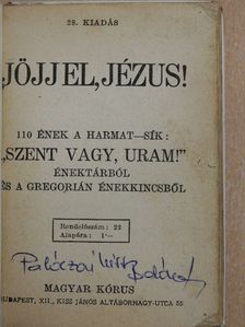Jöjj el, Jézus! [antikvár]
