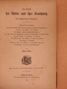 Julius Zöllner - Die Kräfte der Natur und ihre Benutzung (gótbetűs) [antikvár]