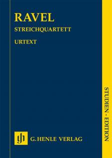 RAVEL... - STREICHQUARTETT STUDIEN EDITION
