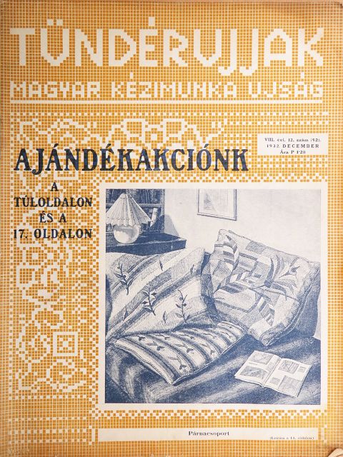 Czitronyiné Bikfalvy Hella - Tündérujjak 1932. december [antikvár]