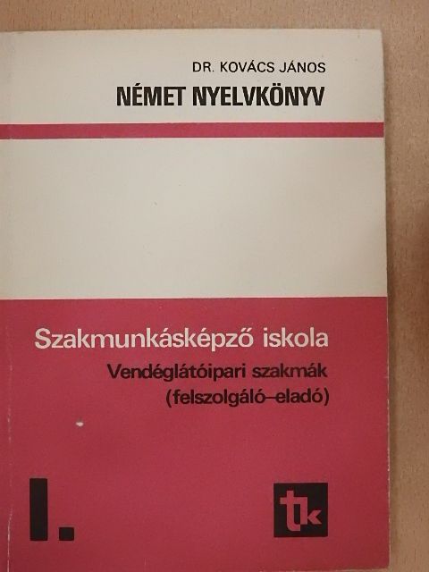 Dr. Kovács János - Német nyelvkönyv I. [antikvár]