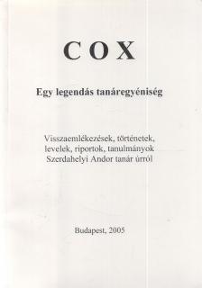 Vermes László - Cox - Egy legendás tanáregyéniség [antikvár]