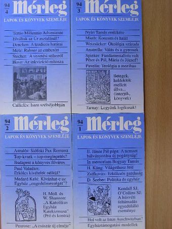 Balogh V. Sz. - Mérleg 1994/1-4. [antikvár]