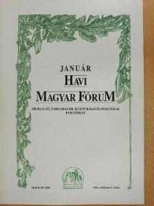 Bodó Sándor - Havi Magyar Fórum 2000. január [antikvár]