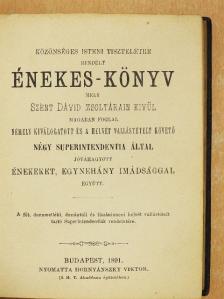 Közönséges isteni tiszteletre rendelt Énekes-könyv [antikvár]