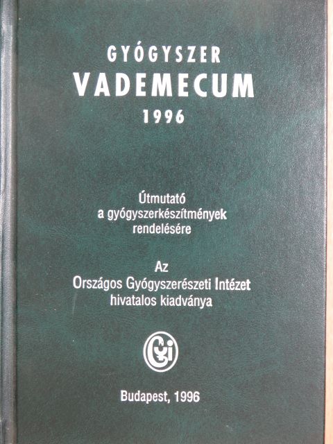 Gyógyszer vademecum 1996. II. (töredék) [antikvár]