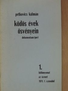 Petkovics Kálmán - Ködös évek ösvényein [antikvár]