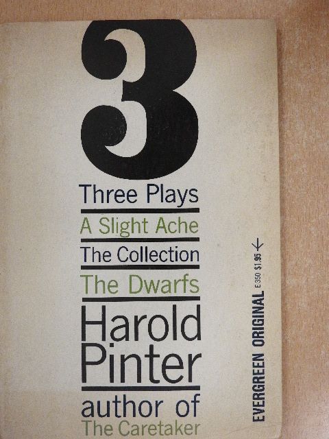 Harold Pinter - Three plays [antikvár]