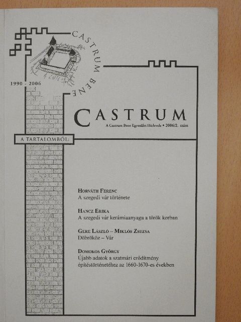Buzás Gergely - Castrum 2006/2. [antikvár]
