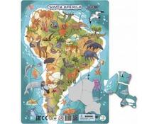 DODO - DODO KERETES PUZZLE DÉL AMERIKA 53 DB 5+