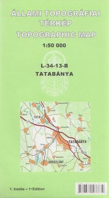Állami topográfiai térkép Tatabánya (1:50 000) [antikvár]