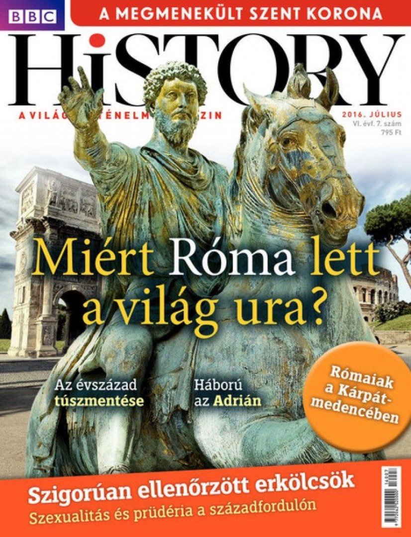 PAPP GÁBOR - BBC History 2016. Július [antikvár]