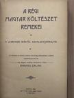 Anvos Pál - A régi magyar költészet remekei [antikvár]