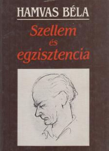 HAMVAS BÉLA - Szellem és egzisztencia [antikvár]