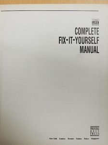 Complete Fix-It-Yourself Manual [antikvár]
