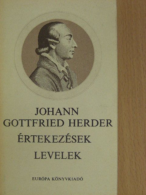 Johann Gottfried Herder - Értekezések, levelek [antikvár]