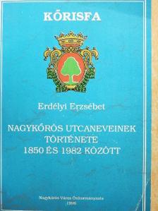 Erdélyi Erzsébet - Nagykőrös utcaneveinek története 1850 és 1982 között [antikvár]