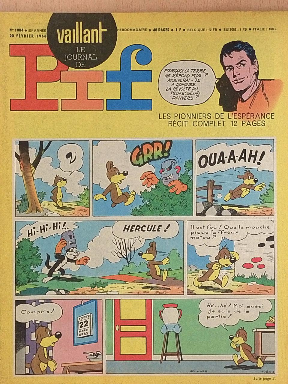 Cézard - Pif 20 Février 1966 [antikvár]