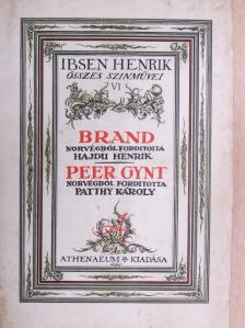 Ibsen Henrik - Brand/Peer Gynt [antikvár]