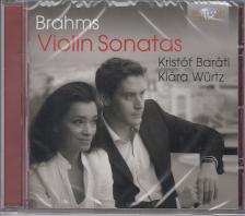 BRAHMS... - VIOLIN SONATAS CD BARÁTI KRISTÓF, WÜRTZ KLÁRA