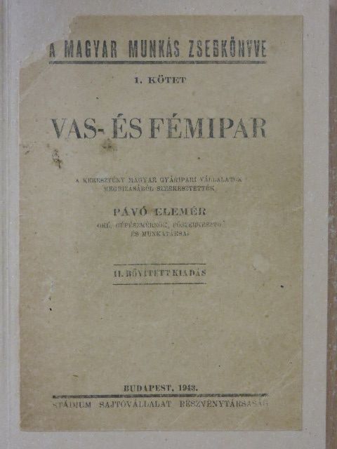 Vas- és fémipar [antikvár]
