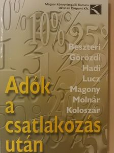 Beszteri Sára - Adók a csatlakozás után [antikvár]