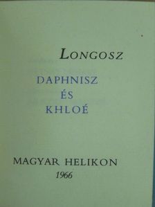 Longosz - Daphnisz és Khloé (minikönyv) [antikvár]