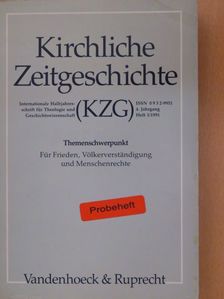Gerhard Besier - Kirchliche Zeitgeschichte Mai 1991 [antikvár]