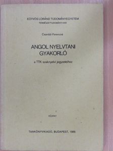 Csanádi Ferencné - Angol nyelvtani gyakorló [antikvár]