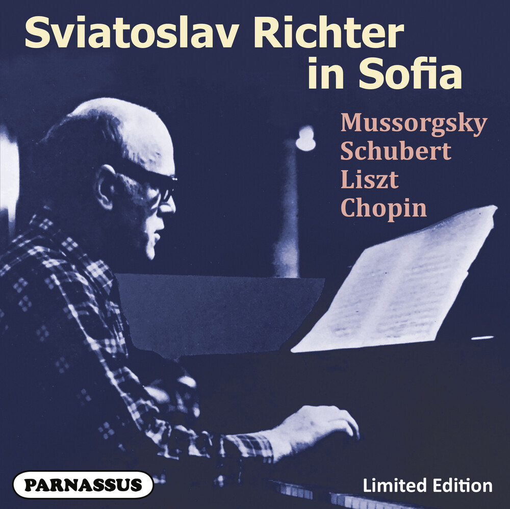 MUSSORGSKY, SCHUBERT, LISZT, CHOPIN - SVIATOSLAV RICHTER IN SOFIA CD