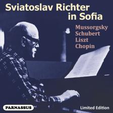 MUSSORGSKY, SCHUBERT, LISZT, CHOPIN - SVIATOSLAV RICHTER IN SOFIA CD