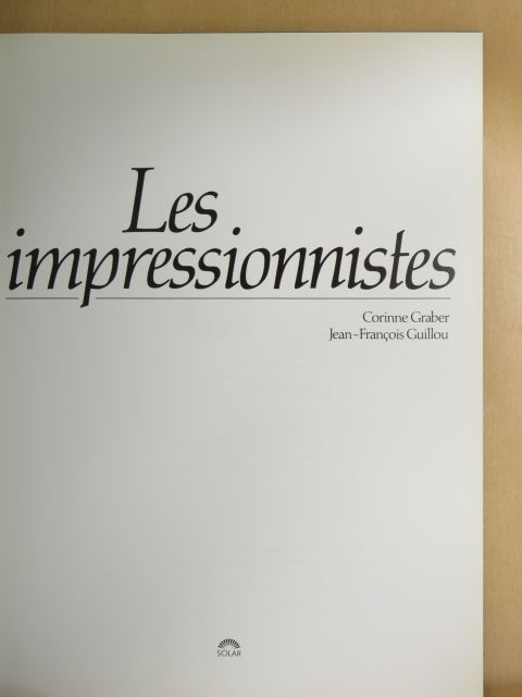 Corinne Graber - Les impressionnistes [antikvár]