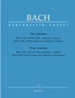 J. S. Bach - VIER SONATEN BWV 1030, 1032, 1034, 1035 FÜR FLÖTE UND BASSO CONTINUO URTEXT
